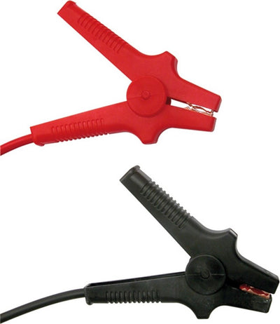 Set cavi avviamento Carpoint – per 12 24 volt – cavi con codice colore – per motori a benzina fino a 2500cc –– con morsetti completamente isolati – con certificazione di prodotto TüV GS DIN72553 – lunghezza cavo 3,5 metri