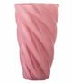 Bloomingville jarrón cristal rosa callo 29cm