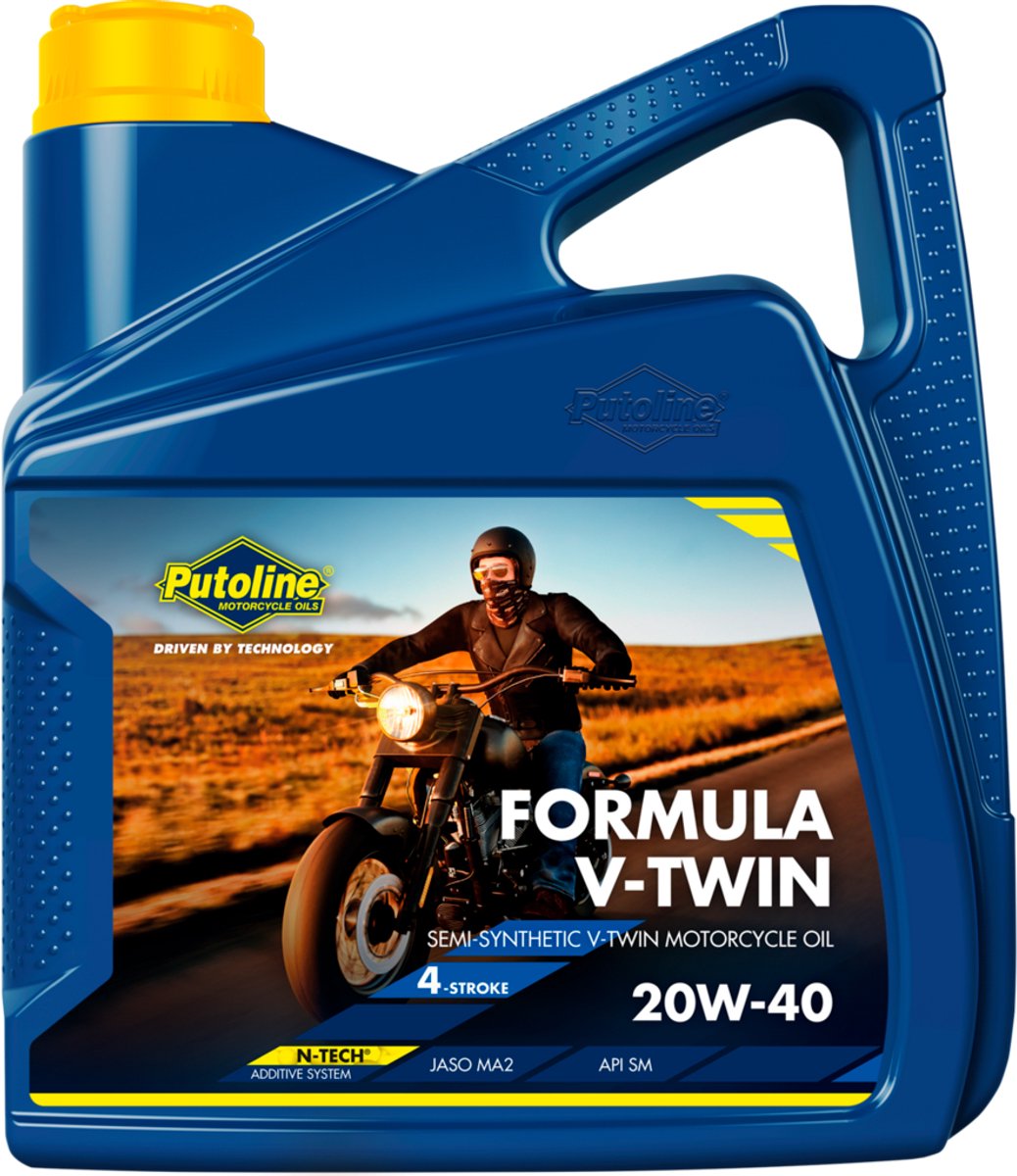 Putoline formula v-twin 20w40 olio 4t 4 litri