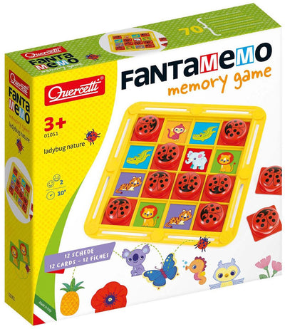 Quercetti fantamemo gioco coccinella
