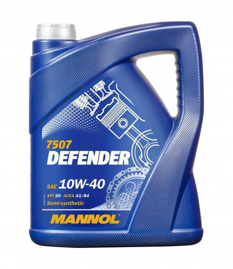 Defensa Mannol | 10w40 | aceite de motor semisintético | 5 litros | el gigante petrolero
