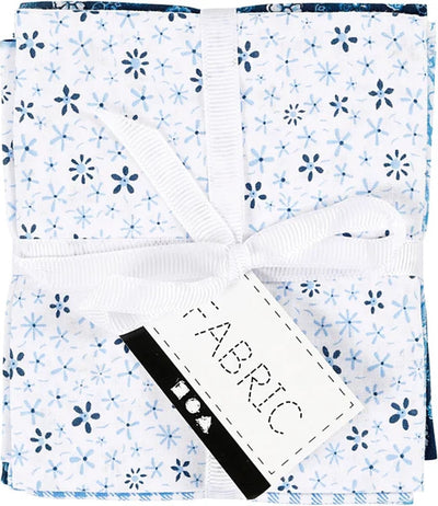Tessuto patchwork blu 45x55cm, 4st.
