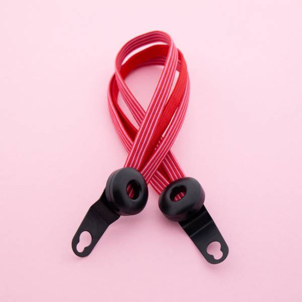 Qibbel Widek Snelbinder Venture 24 Brackets negros rosa rojo