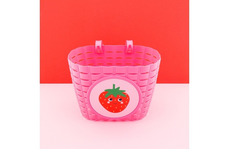 Qibbel widek kindermand explorer happy strawberry roze
