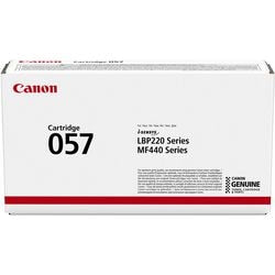 Cartucho de toner canon 057 original negro