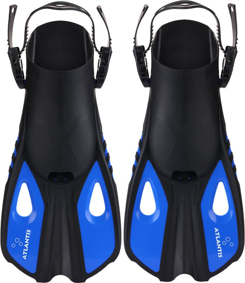 Atlantis snapper - zwemvliezen - flippers - kinderen - zwart blauw - 34-38