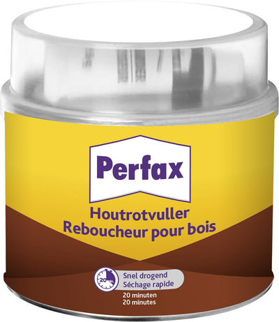 Perfax 1002267 - masilla para madera 1kg | 6 piezas