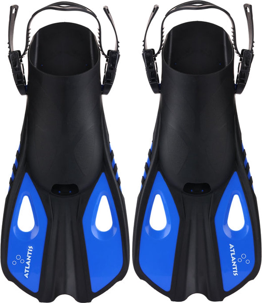 Atlantis snapper - zwemvliezen - flippers - volwassenen - zwart blauw - 42-47