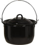 Padella Ambience smaltata con coperchio per BBQ ø 20 cm 3,3 litri nero