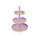 Etagere metallo 3 strati ø25xh35cm