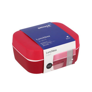 A divertire il pranzo box 3 in 1 rubino