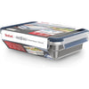 Tefal n1150510 masterseal vershoudbakje 1.2l rvs blauw