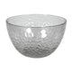 Cuenco plástico transparente gris ø14x8,3cm | 6 piezas