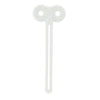 Metaltex metaltex tubo keytes 4 piezas blancas