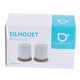 Bredemeijer Theemok Umea 200 ml set bianco e sottobicchiere 2