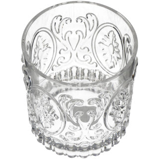 No brand tumbler acrylic clear 8.9x8.9x9.5cm
