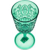 Wijnglas acrylic green 9.1x9.1x19cm
