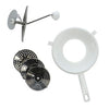 Metaltex passeerzeef 20 cm rvs wit