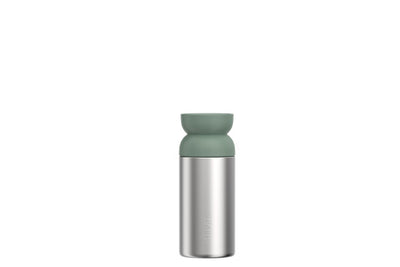 Taza de café con aislamiento elipse de Mepal - 350 ml - mantiene las bebidas calientes durante 4 horas y frías durante 6 horas - tazas de café para llevar - aptas para lavavajillas - salvia nórdica