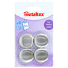 Metaltex Metaltex Magnets alrededor de 4 acero inoxidable