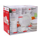 Alpina Breakfast Set a 16 pezzi bianco
