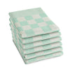Ddddd theedoek barbeque 65x65 pastel green | 6 stuks