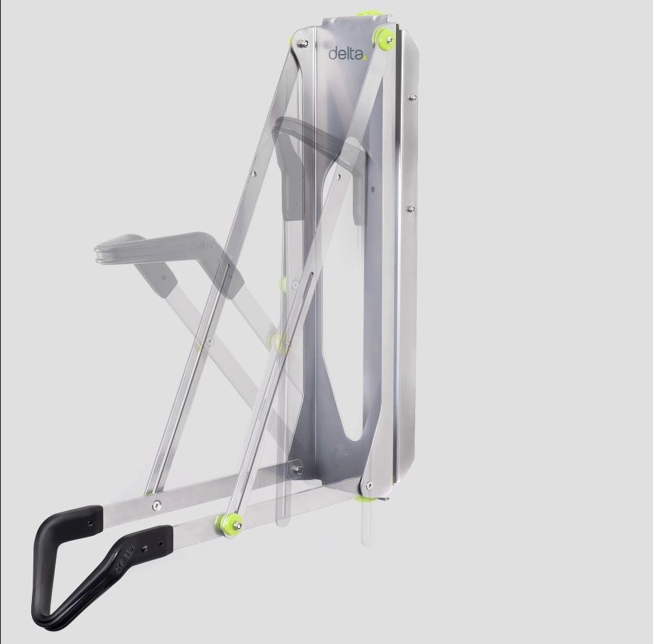 Ciclo delta arancione per biciclette regolabile per asino 20-29 - argento