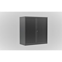 Roller door cabinet chs105120 anthracite 120 x 45 x 105 cm