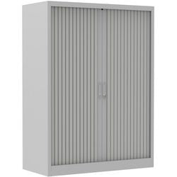 Armadio con ante a rulli chs135100 grigio 100 x 45 x 135 cm
