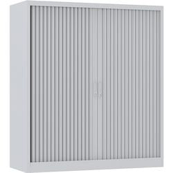 Armadio con ante a rulli chs135120 alluminio 120 x 45 x 135 cm