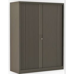Armario con puerta enrollable chs160120 antracita 120 x 45 x 160 cm
