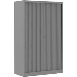 Armadio con ante a rulli chs160120 alluminio 120 x 45 x 160 cm