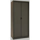 Armario con puerta enrollable chs195100 antracita 120 x 45 x 195 cm