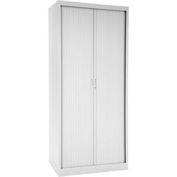 Roller door cabinet chs195100 gray 120 x 45 x 195 cm