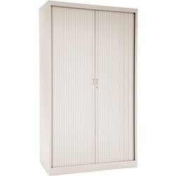 Armadio con ante a rulli chs195100 bianco 120 x 45 x 195 cm