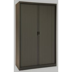 Armario con puerta enrollable chs195120 antracita 120 x 66 x 195 cm