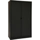 Armadio con ante a rulli chs195120 nero 120 x 45 x 195 cm