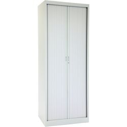 Roller door cabinet chs19580 gray 80 x 45 x 195 cm