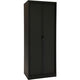 Armadio con ante a rulli chs19580 nero 80 x 45 x 195 cm