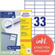 Etichette universali 3421 avery zweckform 70x25,4mm