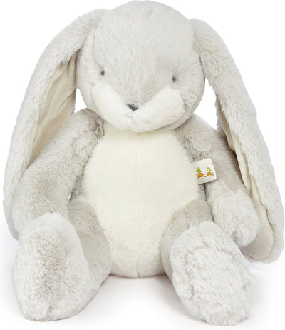 I conigli della baia sgranocchiano il coniglio - peluche - dettagli ricamati - 38 cm - grigio