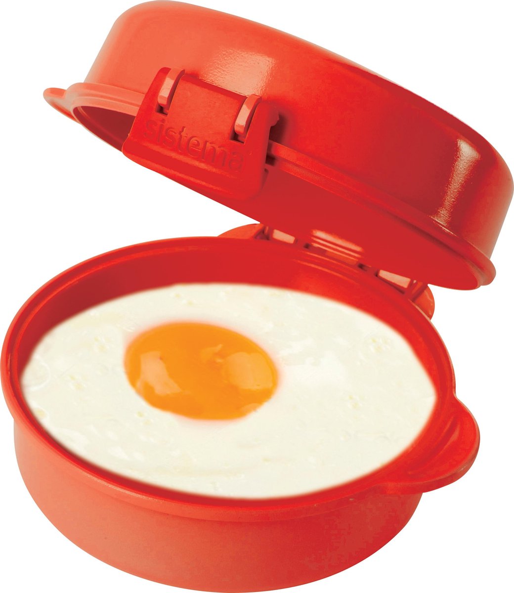Sistema microwave easy eggs - eierkoker magnetron - omeletmaker - met stoomklep - 271ml