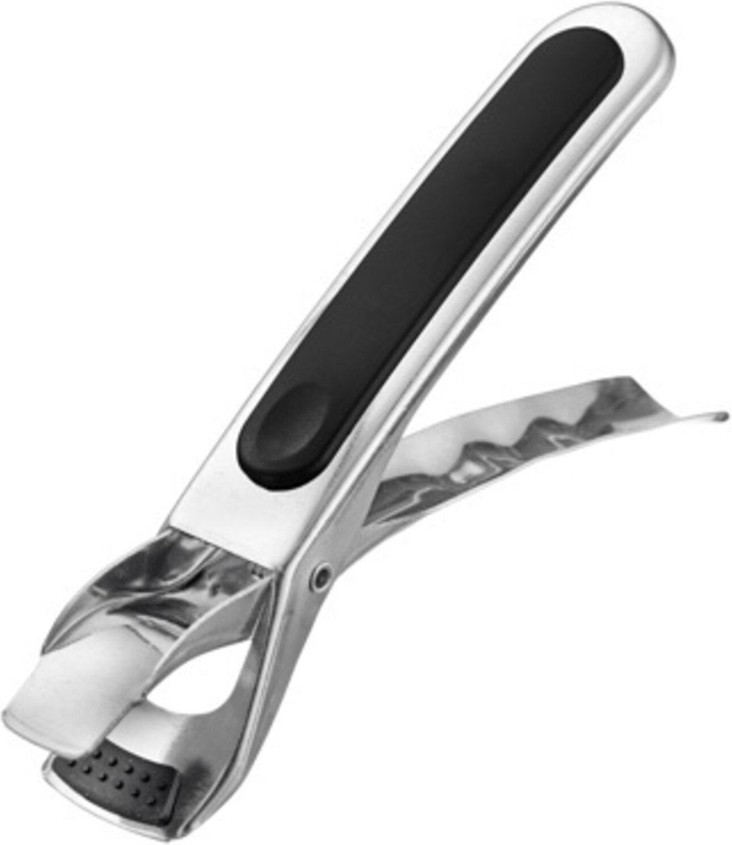 Pinza para horno Westmark, con mango de goma, longitud: 17,5 cm, acero silicona, negro plateado, 10792270