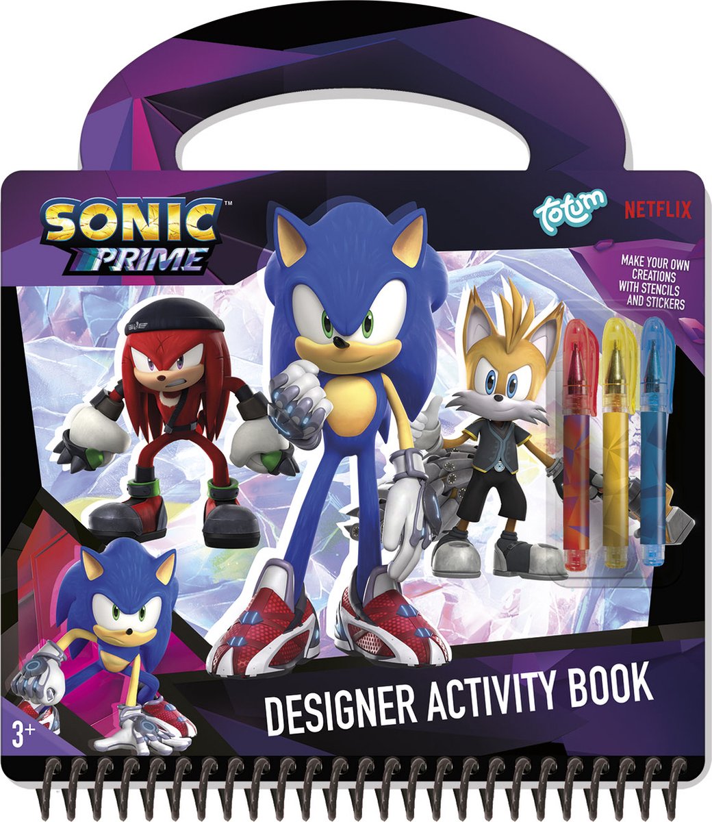 Book di attività di Designer Sonic Totum