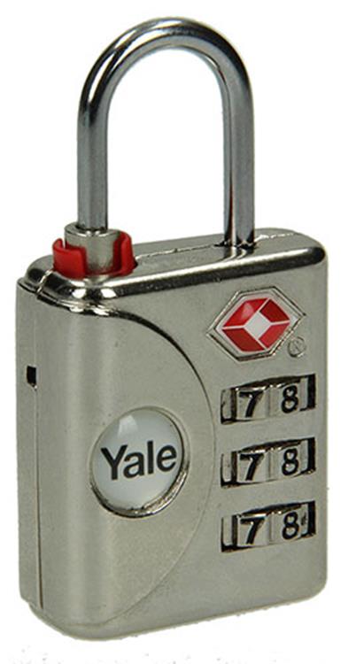 Yale 1018558 - lucchetto a combinazione tsa ytp1 32 119 1 32mm | 5 pezzi