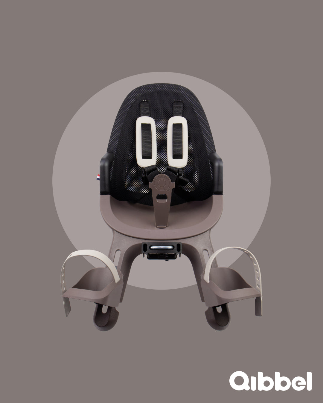 Qibbel sedile anteriore aria nera marrone chiaro