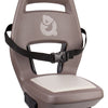 Asiento trasero de Qibbel junior 6+ portador de equipaje negro marrón claro