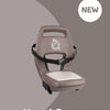 Asiento trasero de Qibbel junior 6+ portador de equipaje negro marrón claro