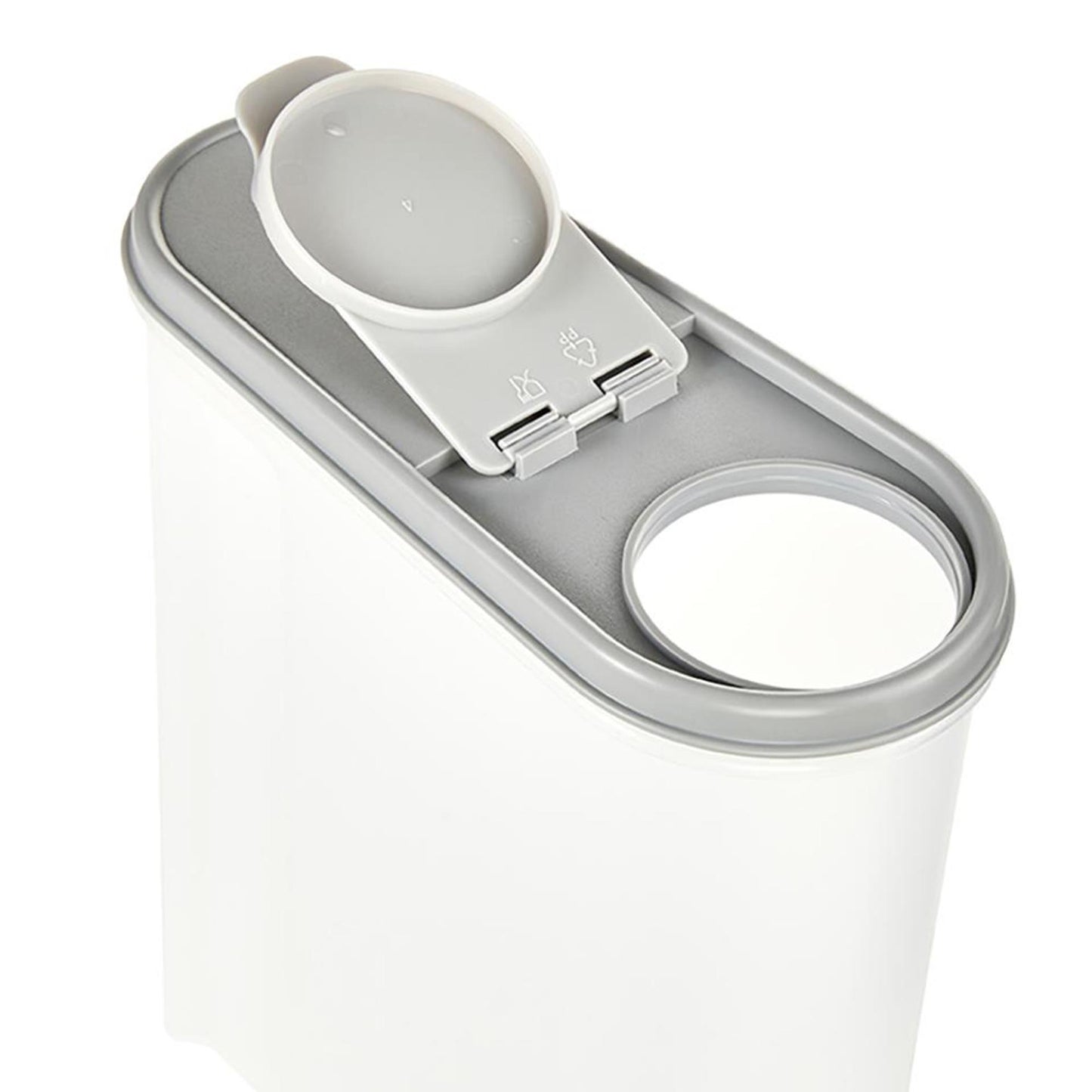 Agitatore custode 21,5x9,5x24 cm grigio