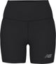 New balance sport fitted short 5 dames sportbroek - black